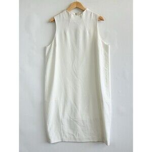 NEW ASOS Womens 12 Ivory Sheath Fitted Retro 60s‎ Mod Style Sleeveless Dress NWT